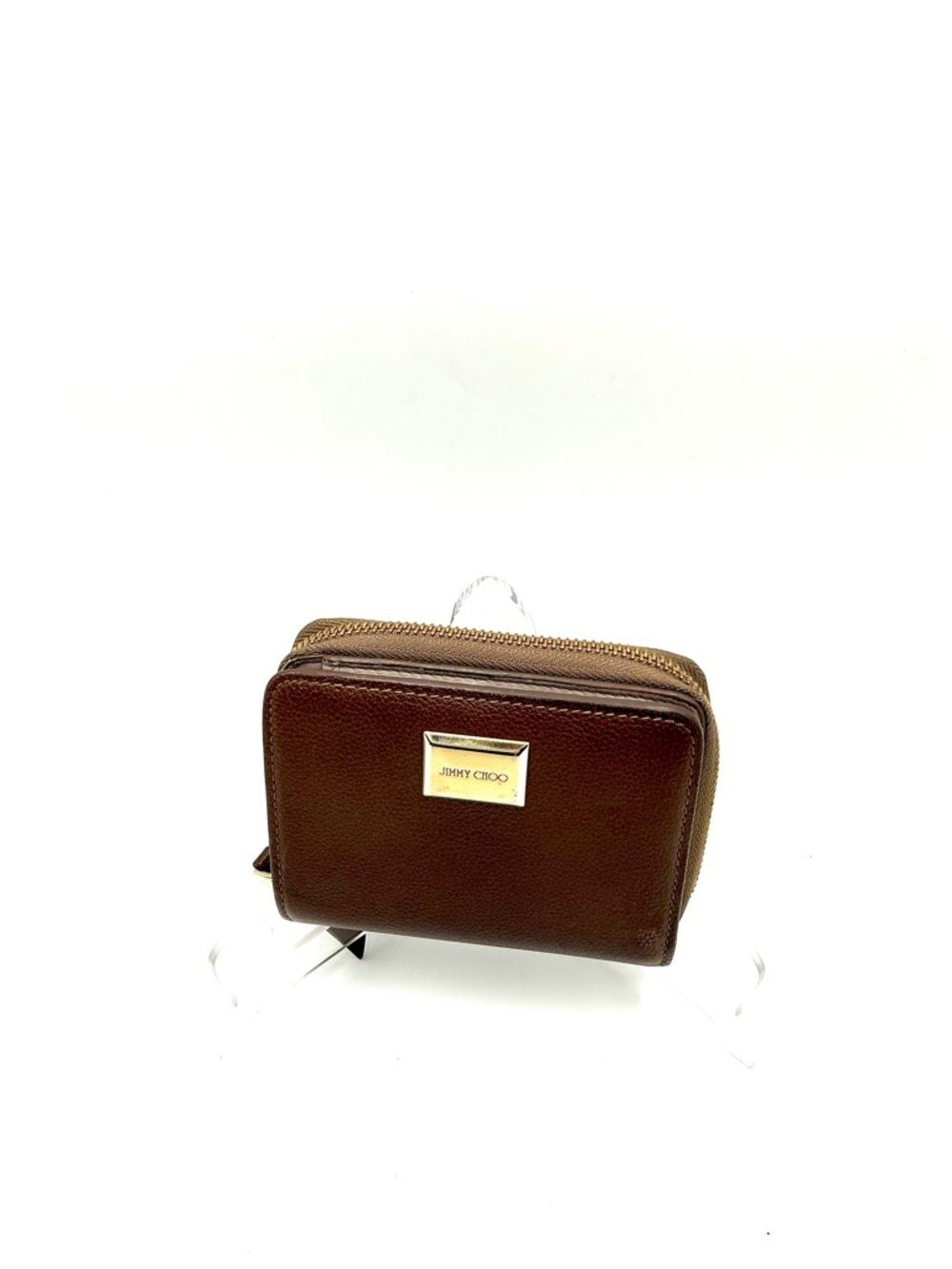 Jimmy Choo Compact Zippy Wallet #1155